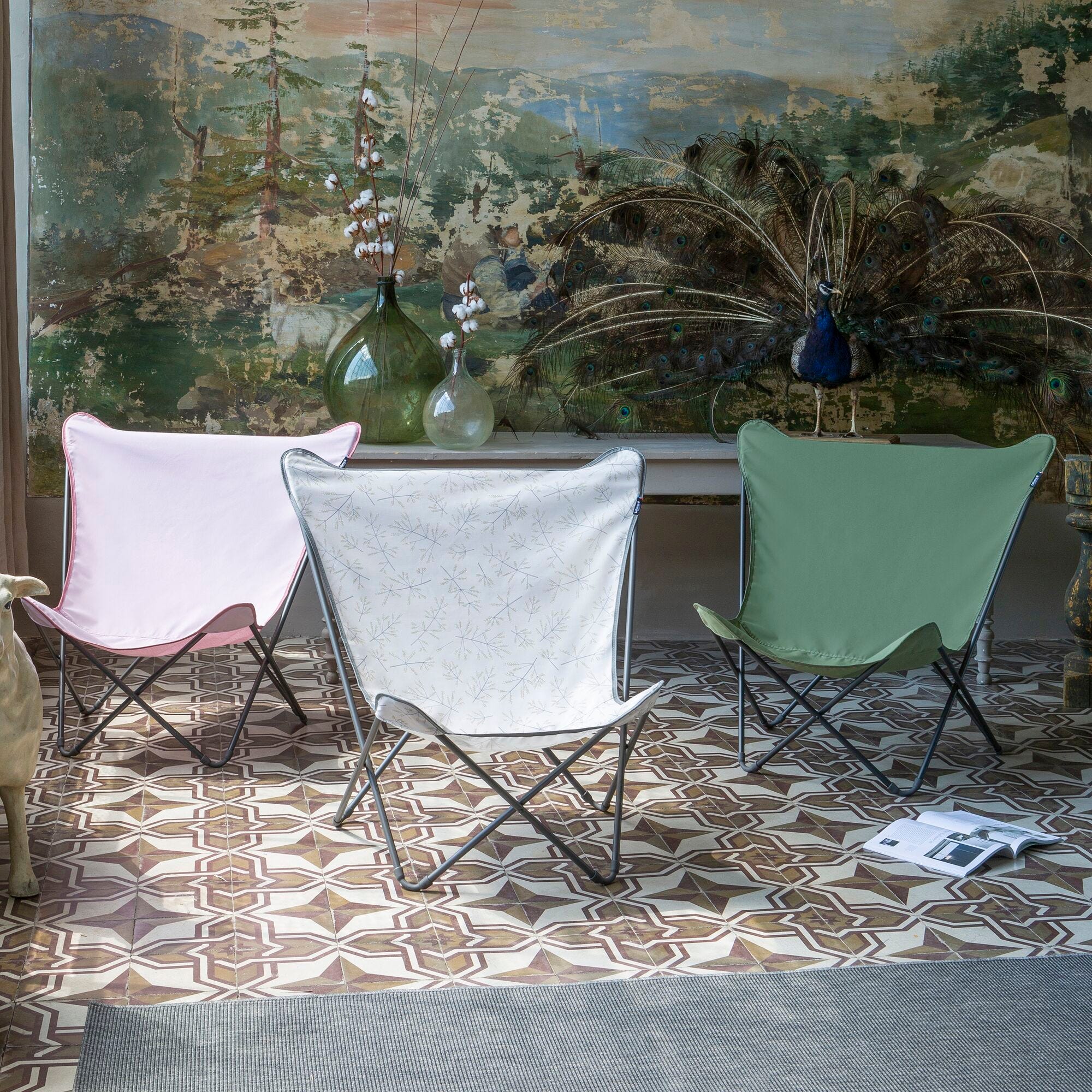 Fauteuil papillon grande largeur - Pop Up XL - Airlon - Rose Rose