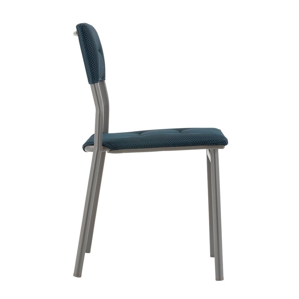 Gepolsterter Gartenstuhl - Oron - BeComfort® - Blau Bleu Encre