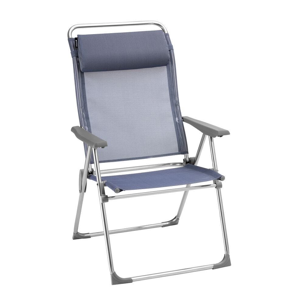 Mehrpositions-Campingsessel XL - Alu Cham XL - Batyline® Iso - Blau Ocean